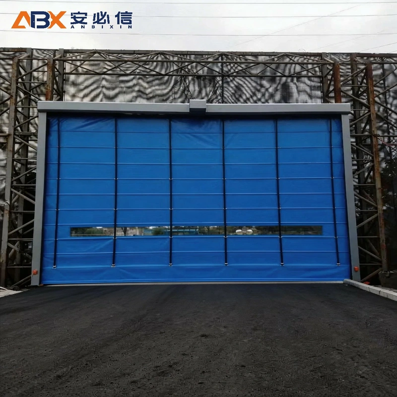 长春市软帘堆积门